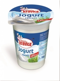 DOMAĆA KRAVICA Jogurt tekući 2,8% m.m., 180g