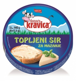 DOMAĆA KRAVICA Topljeni sir 140g