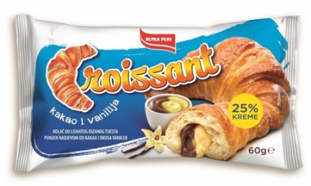 Croissant kakao i vanilija
