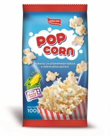 Pop corn za mikrovalnu 100g