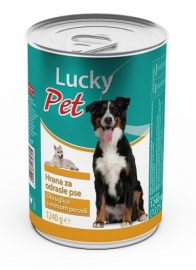 Lucky pet hrana za odrasle pse perad 1240g